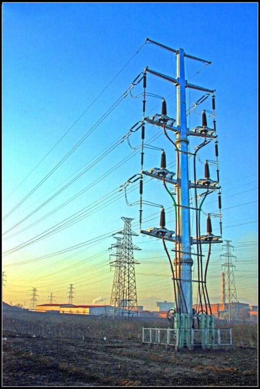Steel Pipe Power Transmission Tower